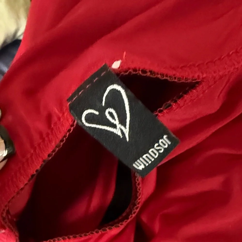 Windsor Red Midi Dress - Picture 4 of 4